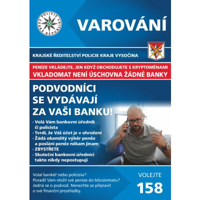 Varování Policie ČR